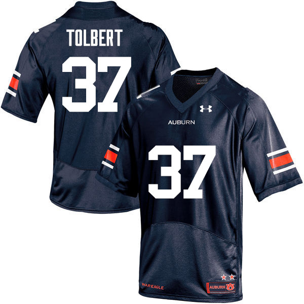 Men Auburn Tigers #48 C.J. Tolbert College Football Jerseys Sale-Navy